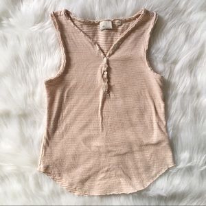 9-H15 Stcl Anthropologie Striped Tank Top